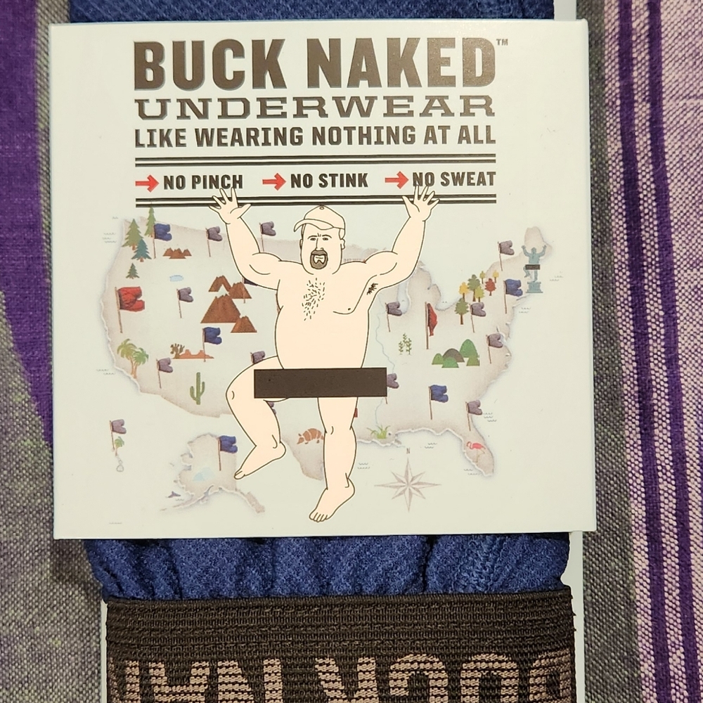 Duluth Trading Co., Buck Naked Boxer Briefs, Medium